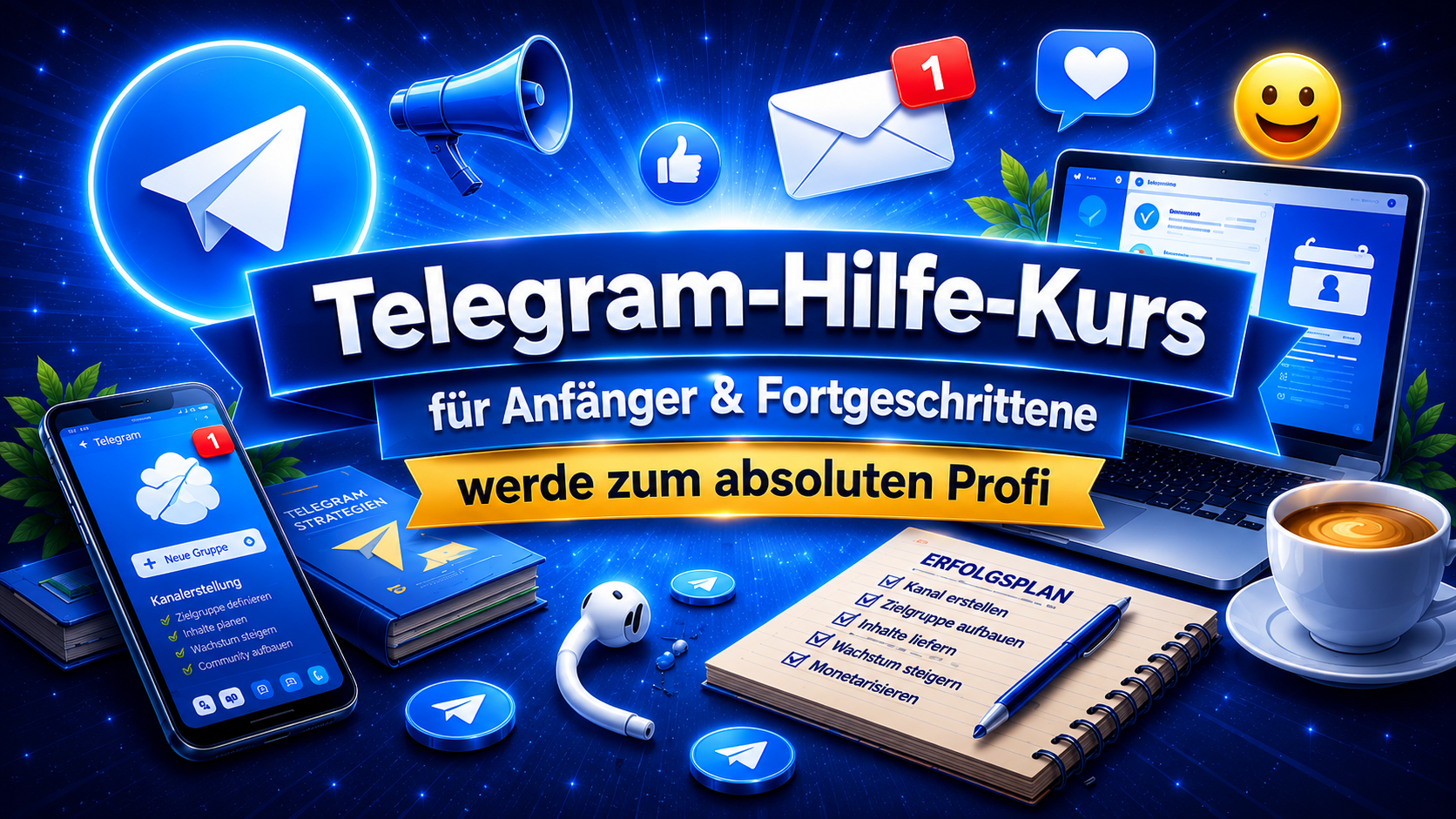 Telegram-Hilfe-Kurs für einfache Kommunikation
