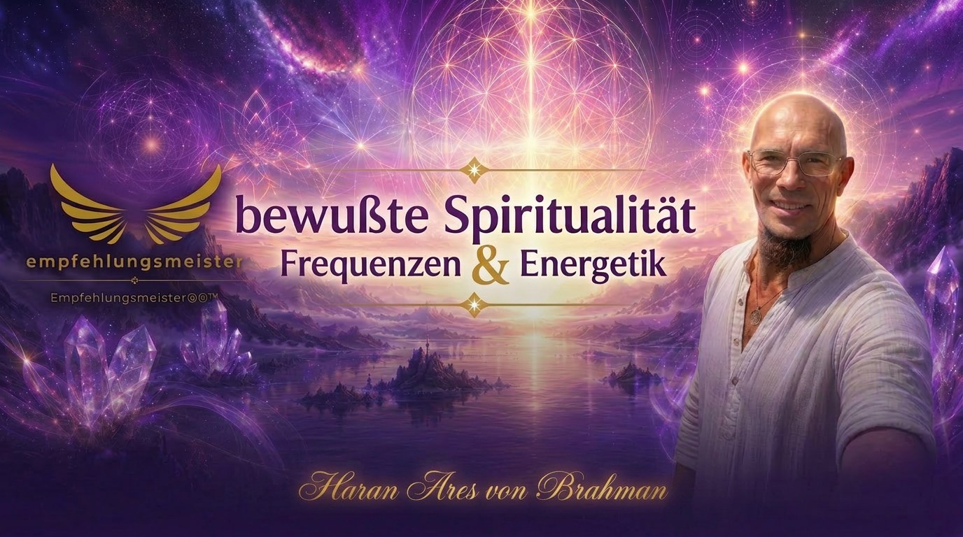 Haran Ares von Brahman – bewußte Spiritualität, Frequenzen & Energetik